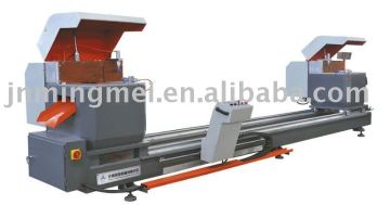 CNC Window machine of two head cutting saw