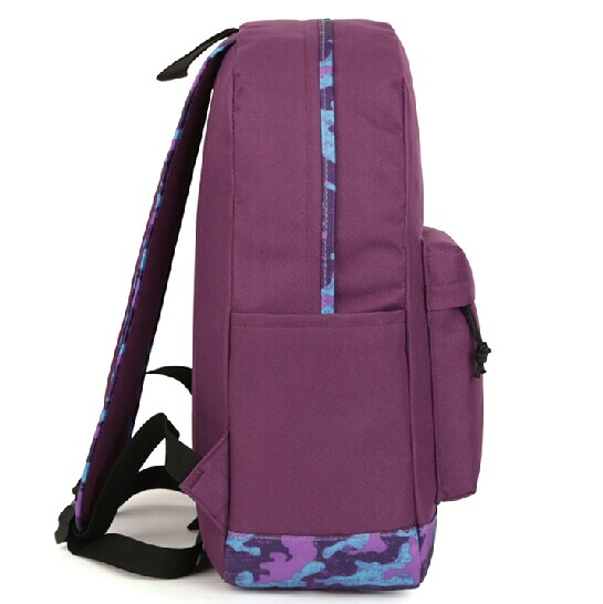 Camouflage Preppy Style Canvas Bag Backpack (XT0110W)