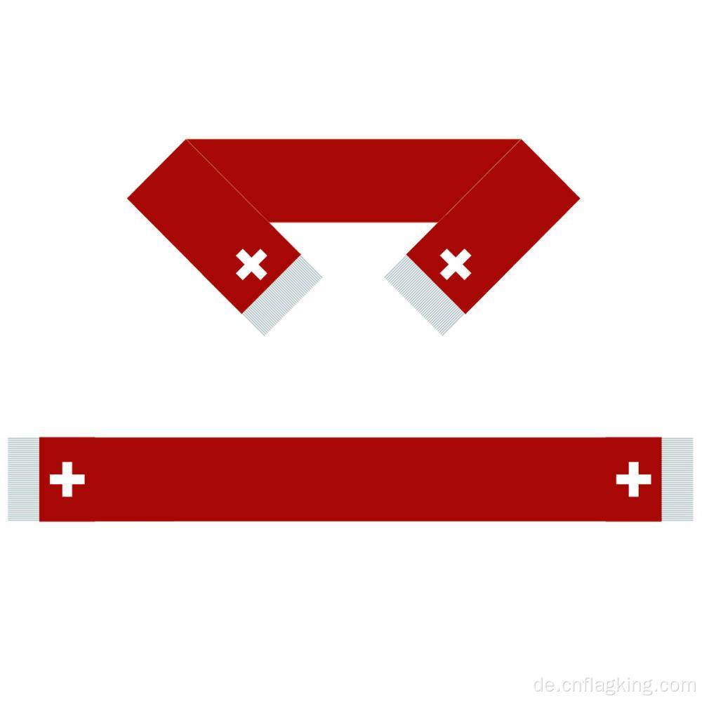 Schweiz Schal Flagge Fußball Team Schal Fußball Fans Schal 15*150cm