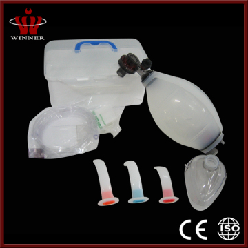 Disposable PVC oxygen resuscitator
