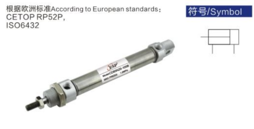 ISO 6432 double acting C85 series pneumatic mini cylinders