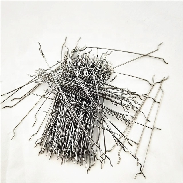 Steel fiber for concrete reinforcement micro steel fiber end hook steel fiber