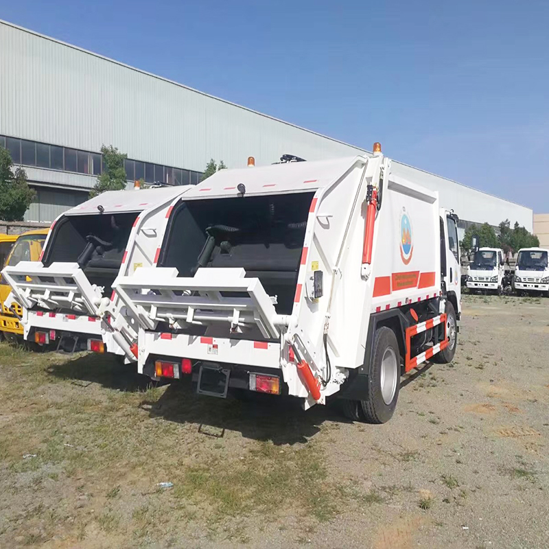 Camión de basura del compactador de Isuzu (1) ISUZU Compactor Garbage Truck (1)
