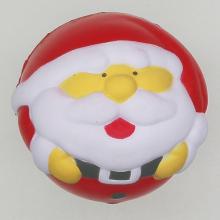 PU Stress Reliever and Squeeze Toy Santa Claus
