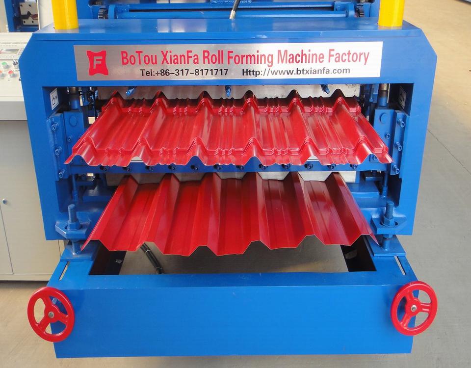 Double Glazed Tile Forming Machine