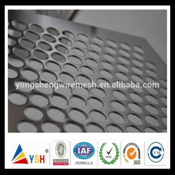 Round hole galvanized perforated metal mesh