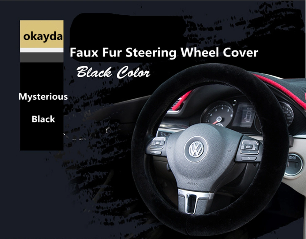 Univeral Leather Auto Steering Wheel Cover From China