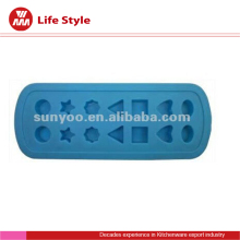 Blue ice Silicone chocolate tray chocolate mold