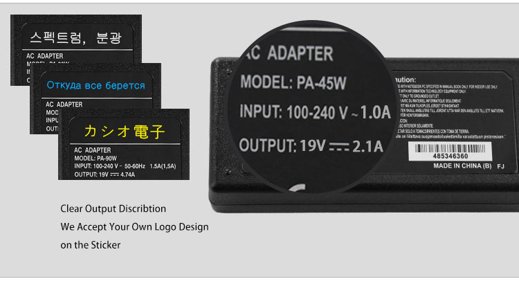 Laptop Ac Adapter Europe