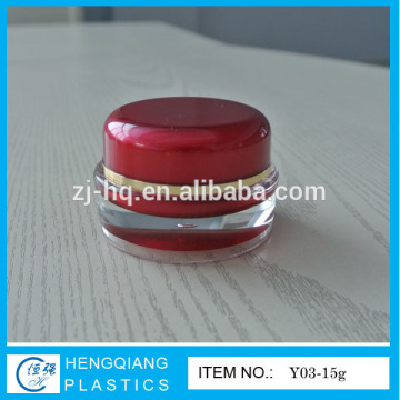 15ml eye cream jar round acrylic cream jar empty cream jar