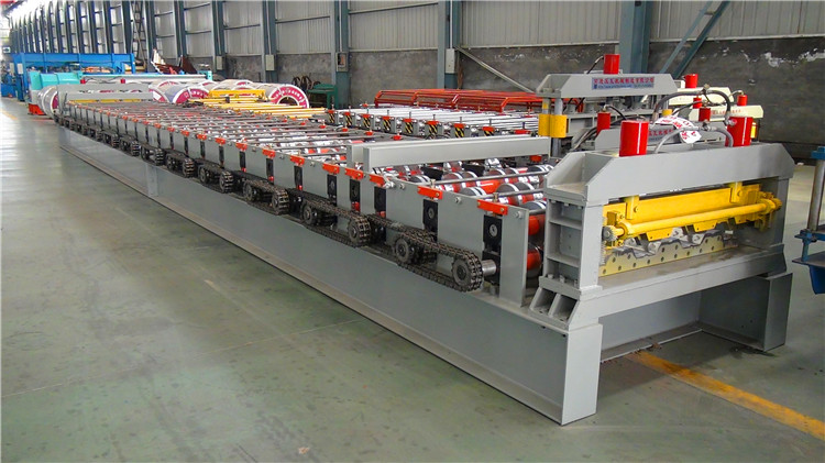 688 Floor Deck Roll Forming Machine Floor Tile Material Making Machinery Price