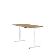Simple Electric Lifting Adjustable Height Desk with MDF Material