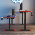 Electric Smart Glass Gaming Desk