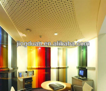 perforated acoustical ceiling gypsum board