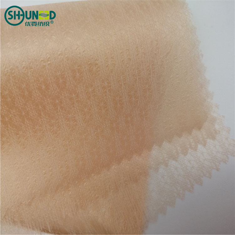 Collagen Fibrillous Viscose Non Woven 42gsm Spunlace Roll Nonwoven Fabric for Custom Face Mask Sheet