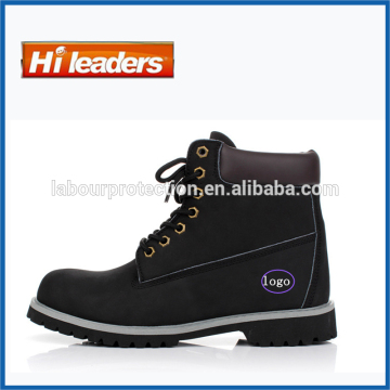 Men's tough nubuck leather work boot