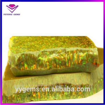 Olive Amethyst Blue Australia Opal Stone Rough Uncut Synthetic Gems