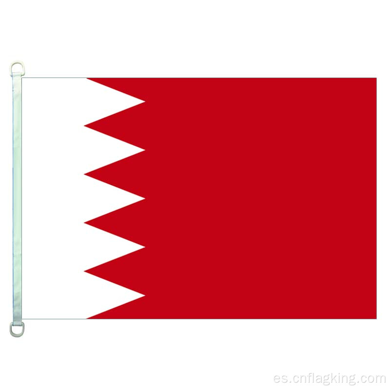 100% poliéster 90 * 150 CM Bandera de Bahrein Banderas de Bahrein