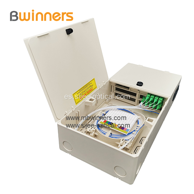 FTTH Mini Optical Terminal Junction Box 1X32 PLC Splitter