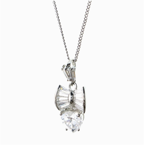 Fashion Crystal Alloy Pendant Necklace, PT1166.