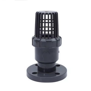 Durable Flanged Ball Foot Valve for UPVC Applications
