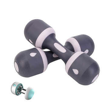 Iron Plate Adjustable Rubber Dumbbell Set for Gym Fitness and Lifting