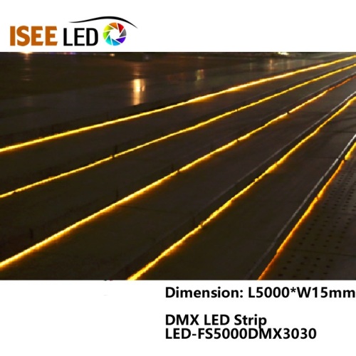 Addressable DMX led strip for club lighting