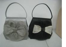 Fashion Women Sinamay Bags With Big Sinamay Flower On Front For Party, Carnival, Christmas