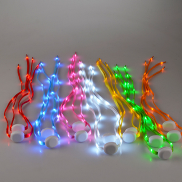Light Up LED Shoelaces - Flashing Nylon Shoe Laces