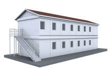 Energy Saving K T Type Prefabricated House