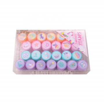 Mini Cute Plastic Mermaid Stamp Toys Collection for Girls