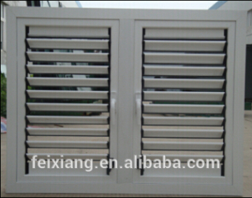 PVC casement louver window