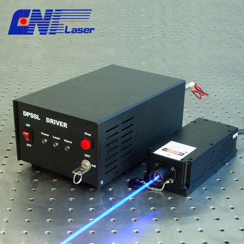 400 MW 457nm Single Longitudinal Blue Laser für die Messung