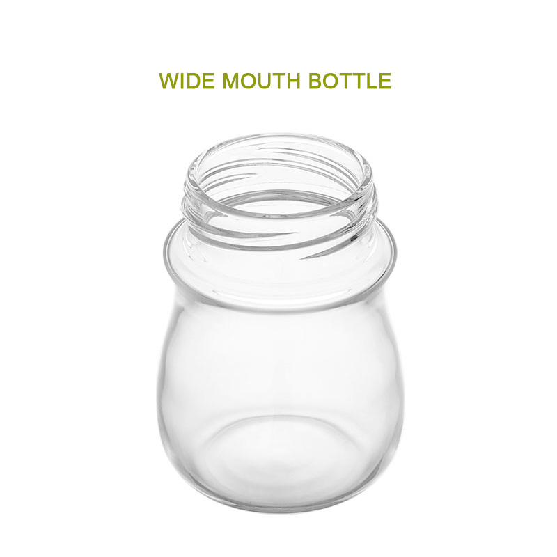 wide neck glass baby milk bottle baby feeding bottles