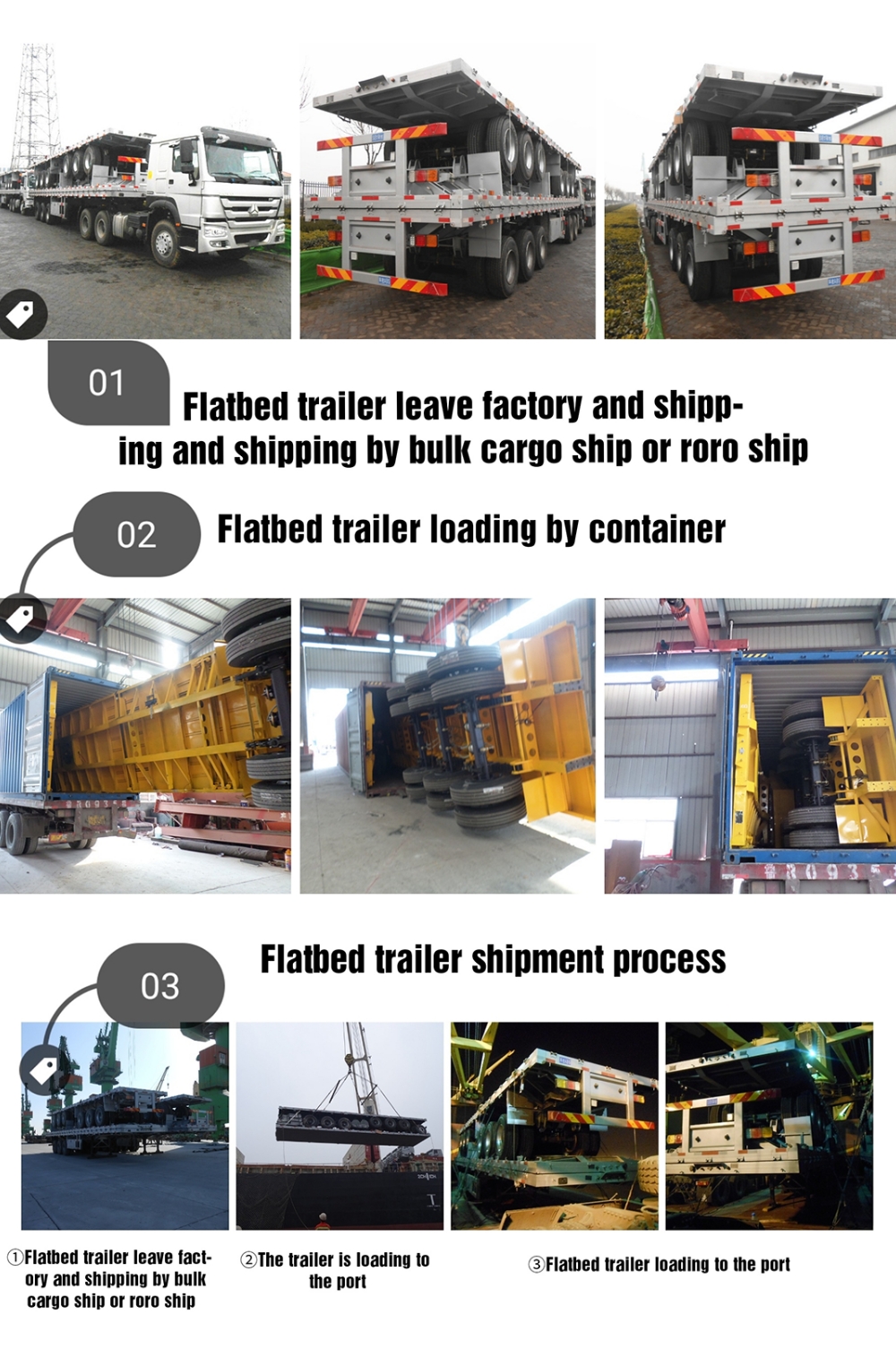 Tri Axle Flatbed Trailer Feedback