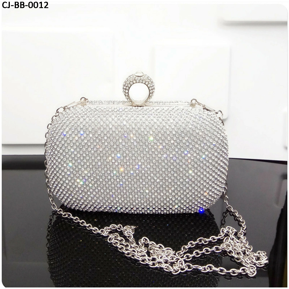 New Sequined Party Clutch Evening Dress Handbag