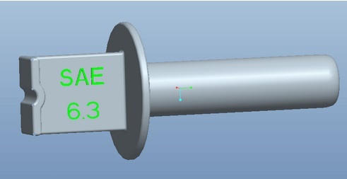 Bouchon d&#39;extrémité Ø6.30mm 1/4 SAE