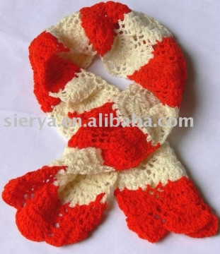 crochet scarf