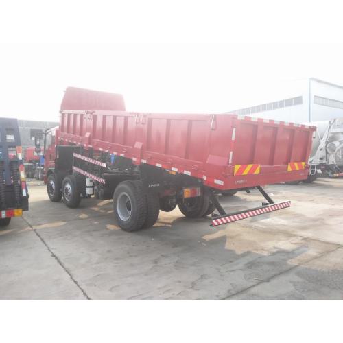 CAMION BENNE 10 ROUES 6X2 ROUGE POUR GROS