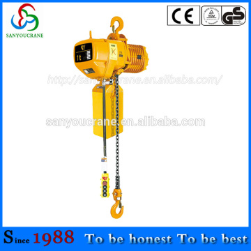 1.5ton Hoist with Hook HHSY Type Electric chain hoist with hook