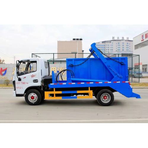 12tons Swing arm container garbage truck