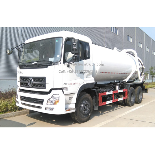 Brand New Dongfeng 16m³ Wasted Water Suction Truck