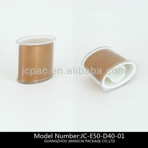 diameter 40mm cosmetic arcylirc and plastic cap