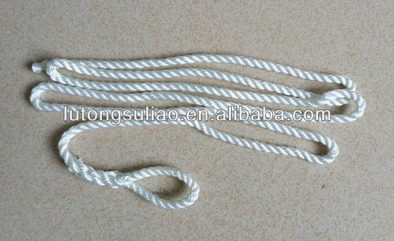 high tenacity 3 strands dacron rope for sale