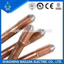 China Top Quality Copper Ground Earth Rod , Copper Earth Rod , earth rod price