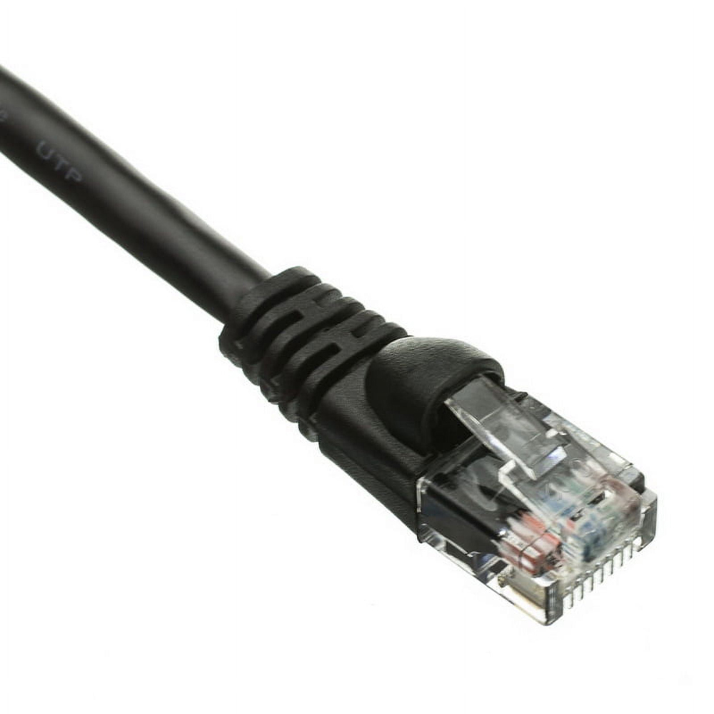 Cat6A Black Ethernet Cable Patch Cord