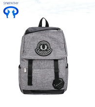 USB charged nylon backpack for lovers