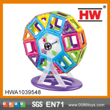 46PCS Kids DIY Magnetic Block Toys