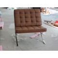 Home furniture barcelona chair by italian leather