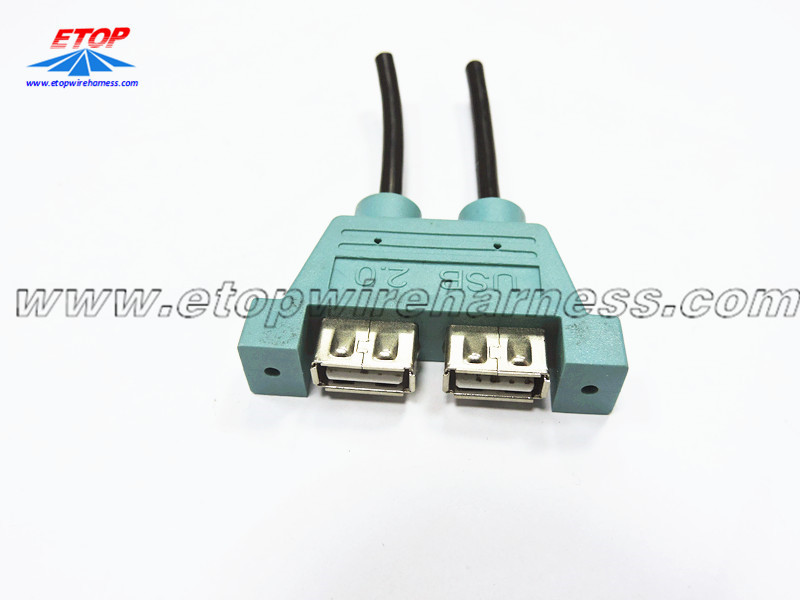 I-Double USB Female Connector